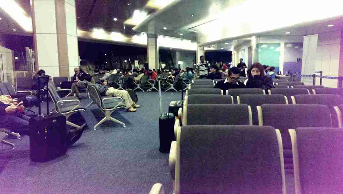 NAIA manila airport boarding gate