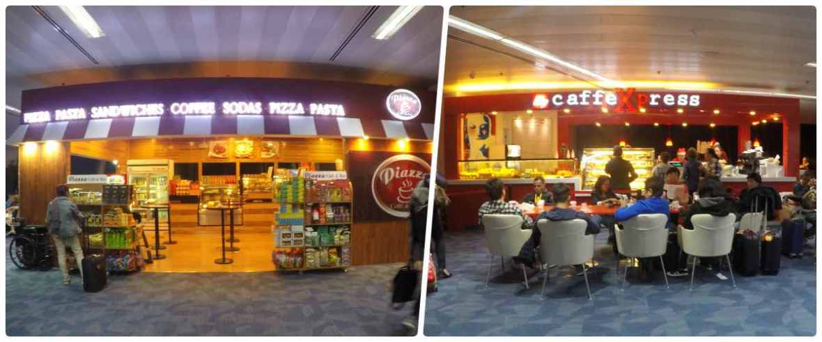 naia manila airport cafe restaurant