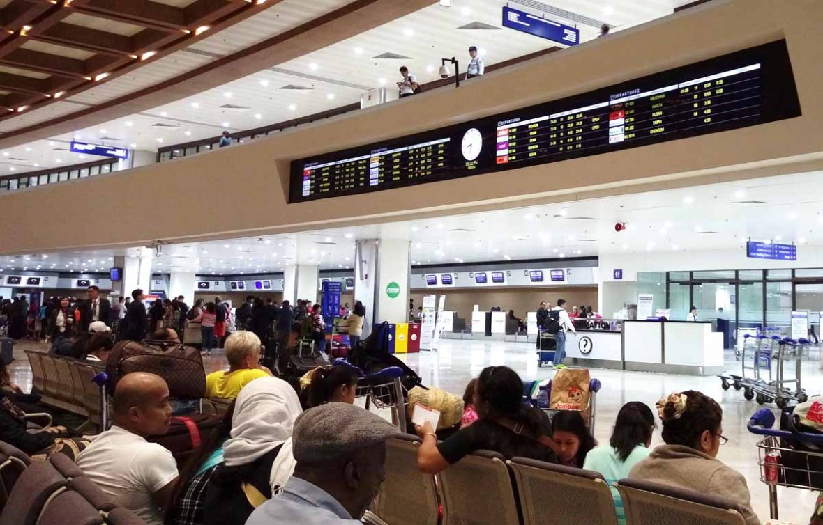 naia manila airport departure