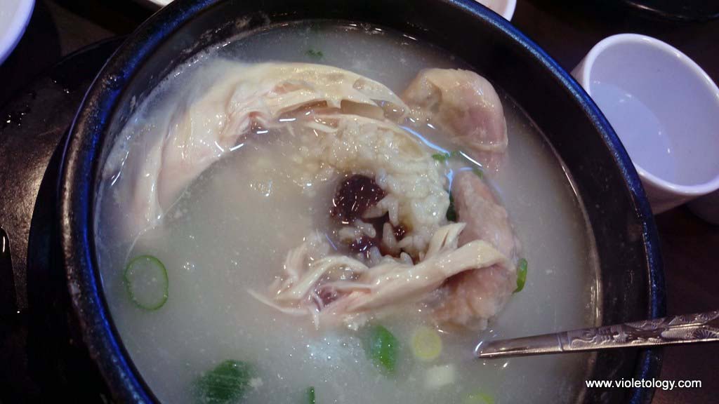korean ginseng chicken soup