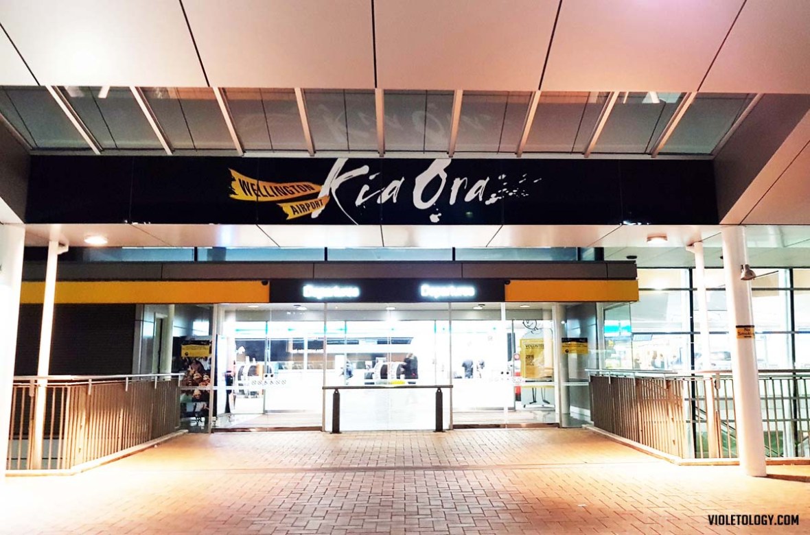 wellinton airport kia ora
