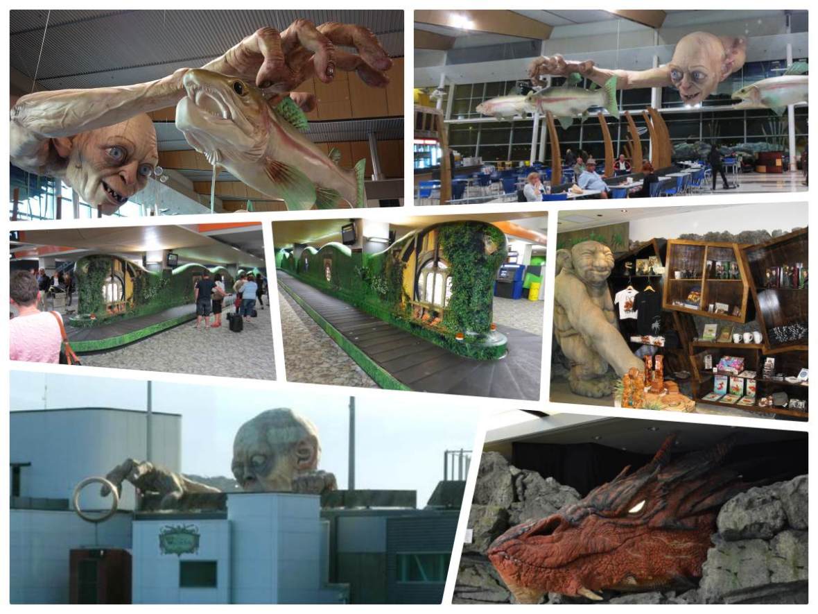 wellington airport LOTR