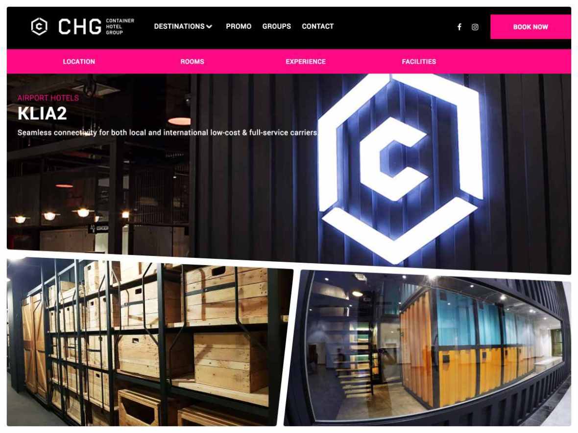 capsule container hotel klia2 