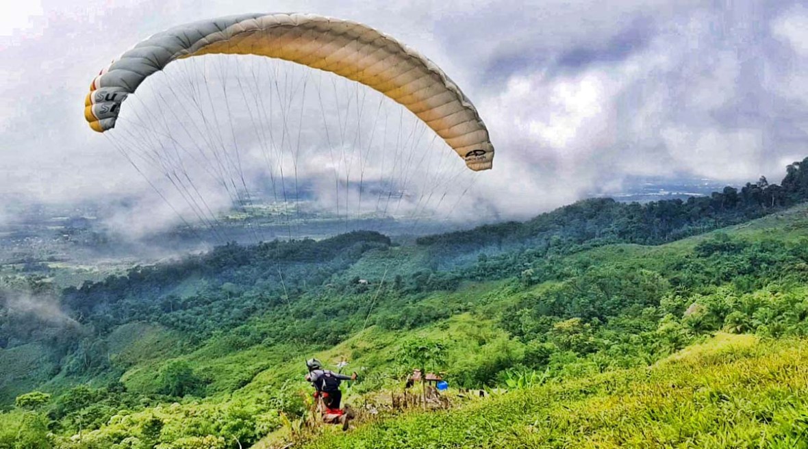 keningau paragliding