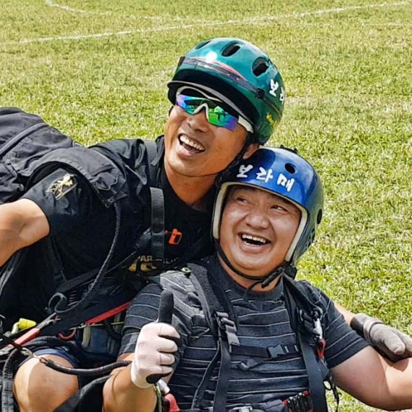 paragliding tambunan sabah malaysia