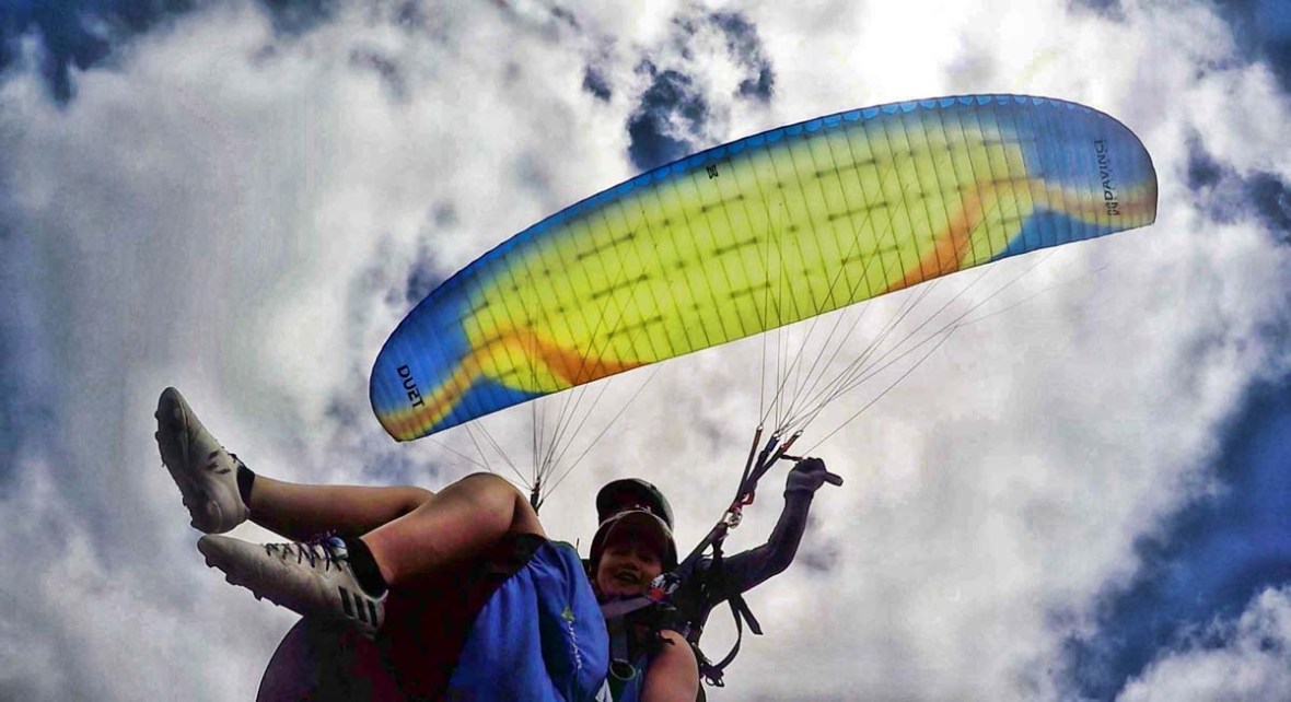 paragliding keningau sabah borneo malaysia