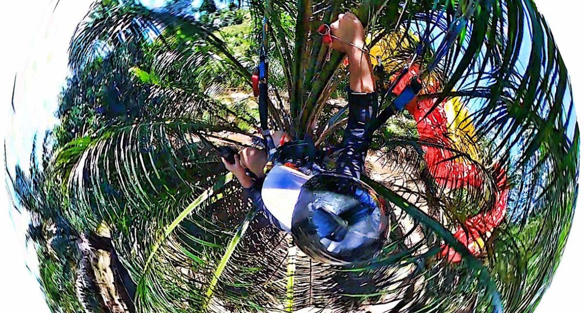paragliding keningau sabah borneo malaysia