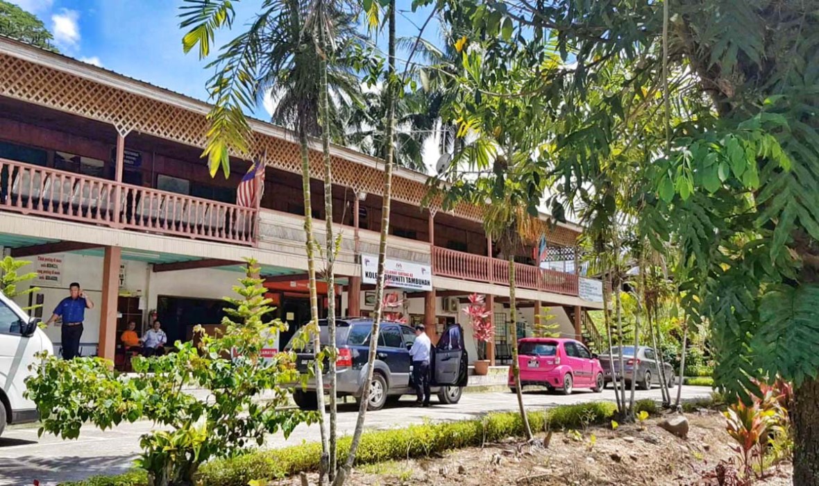 Paragliding Kolej Komuniti Tambunan