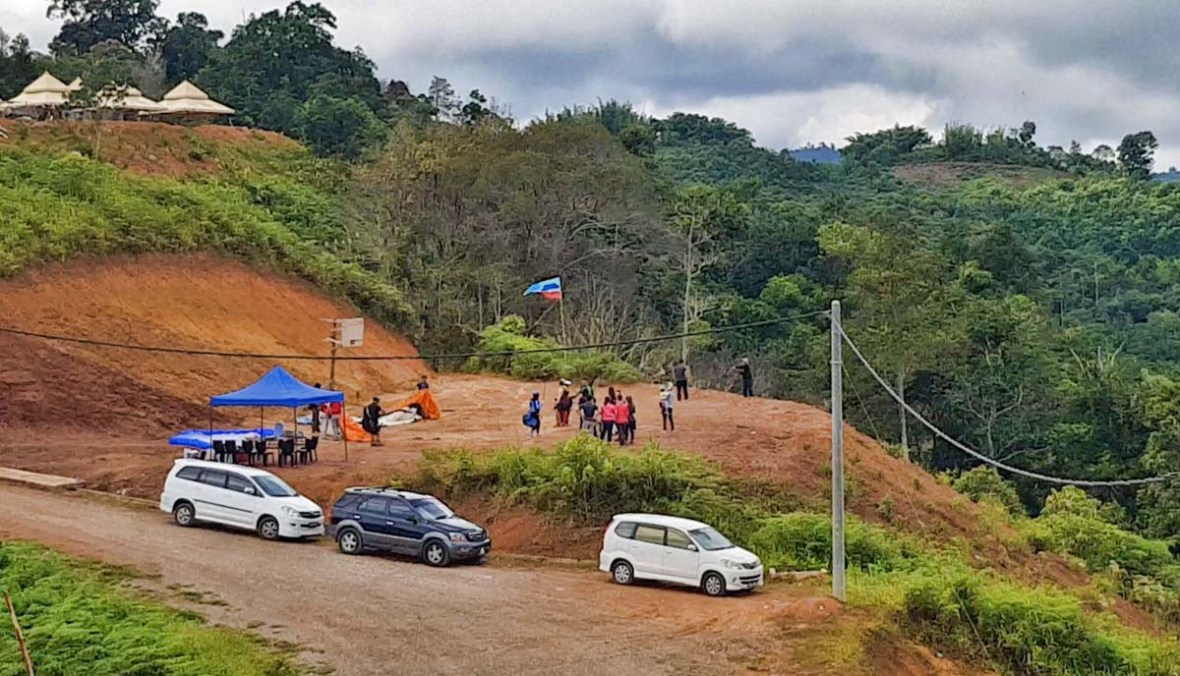 paragliding tambunan sabah malaysia