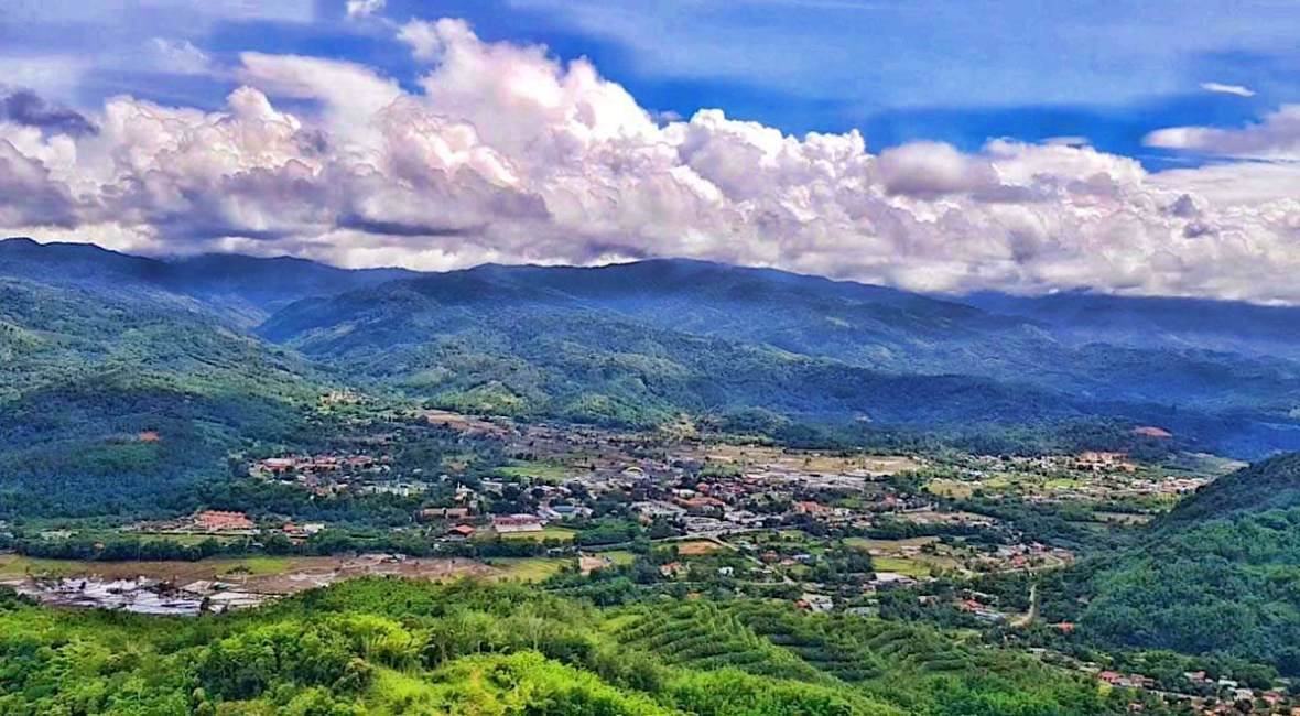 paragliding tambunan sabah malaysia