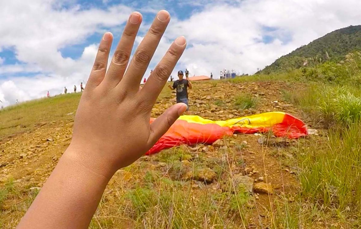 ranau paragliding