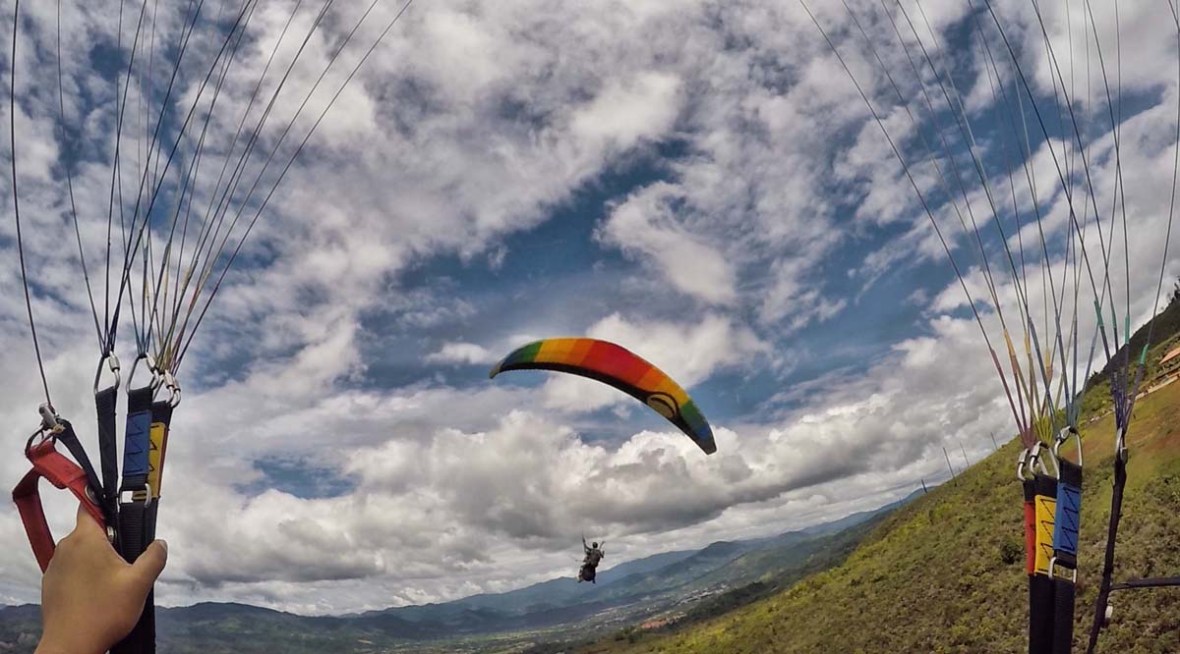 ranau paragliding