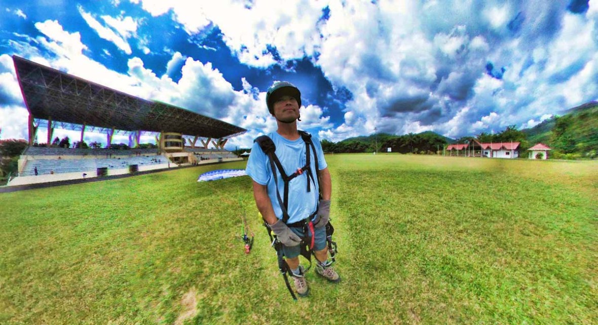 tambunan paragliding sabah malaysia