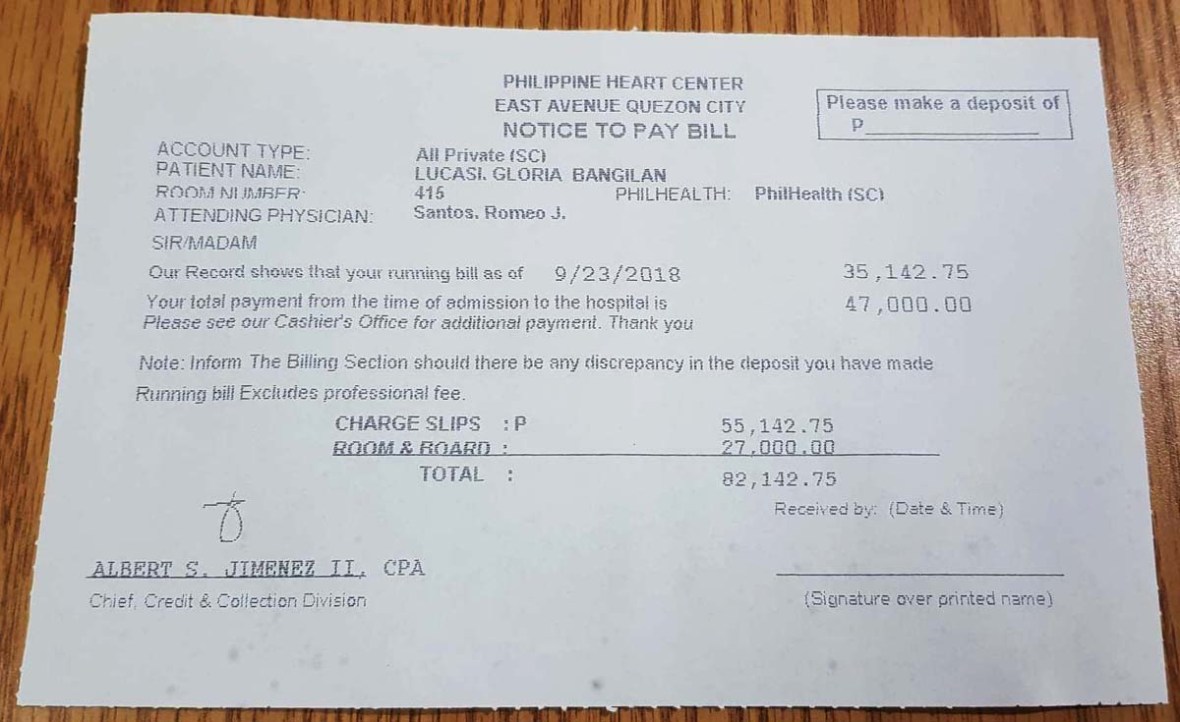 gloria lucasi philippine heart center