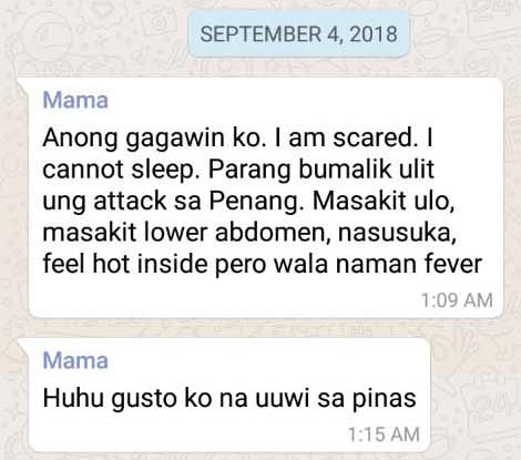 gloria lucasi singapore hospital