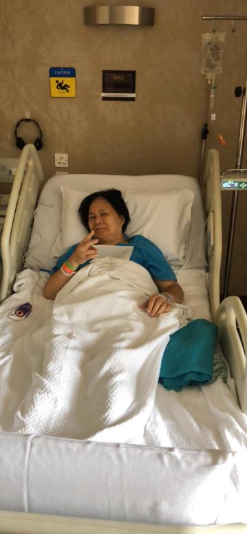 gloria lucasi singapore hospital