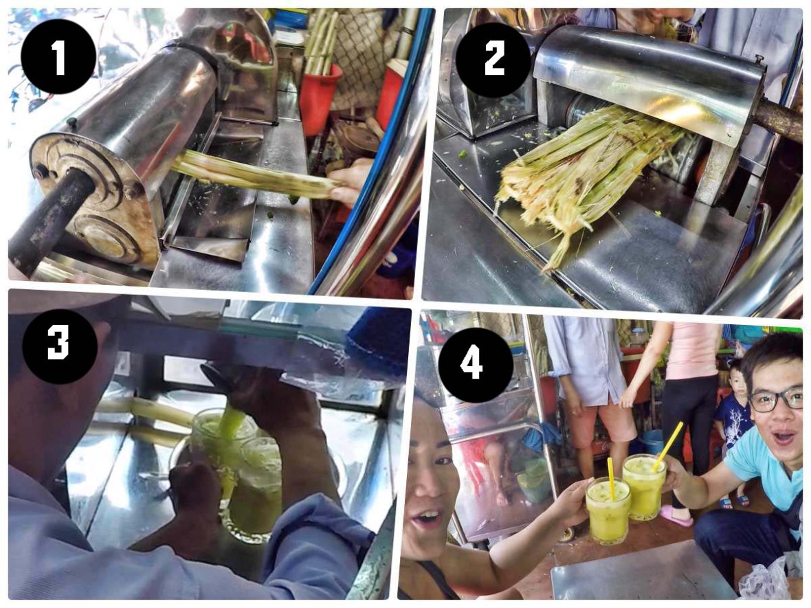 saigon adventure ho chi minh vietnam sugarcane juice
