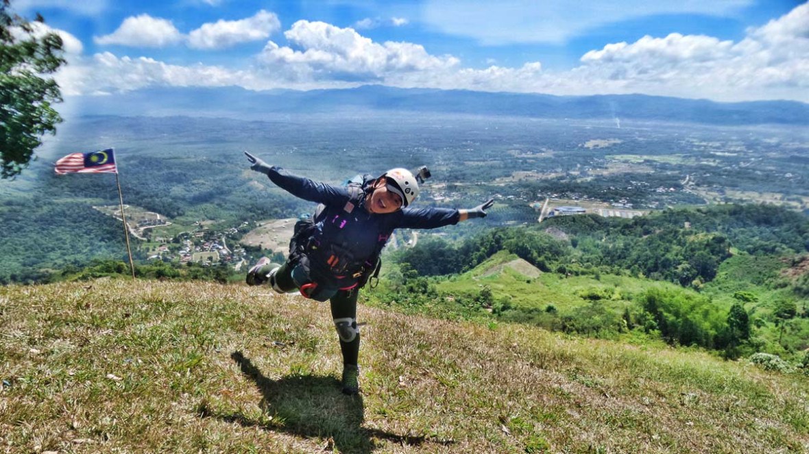 paragliding keningau
