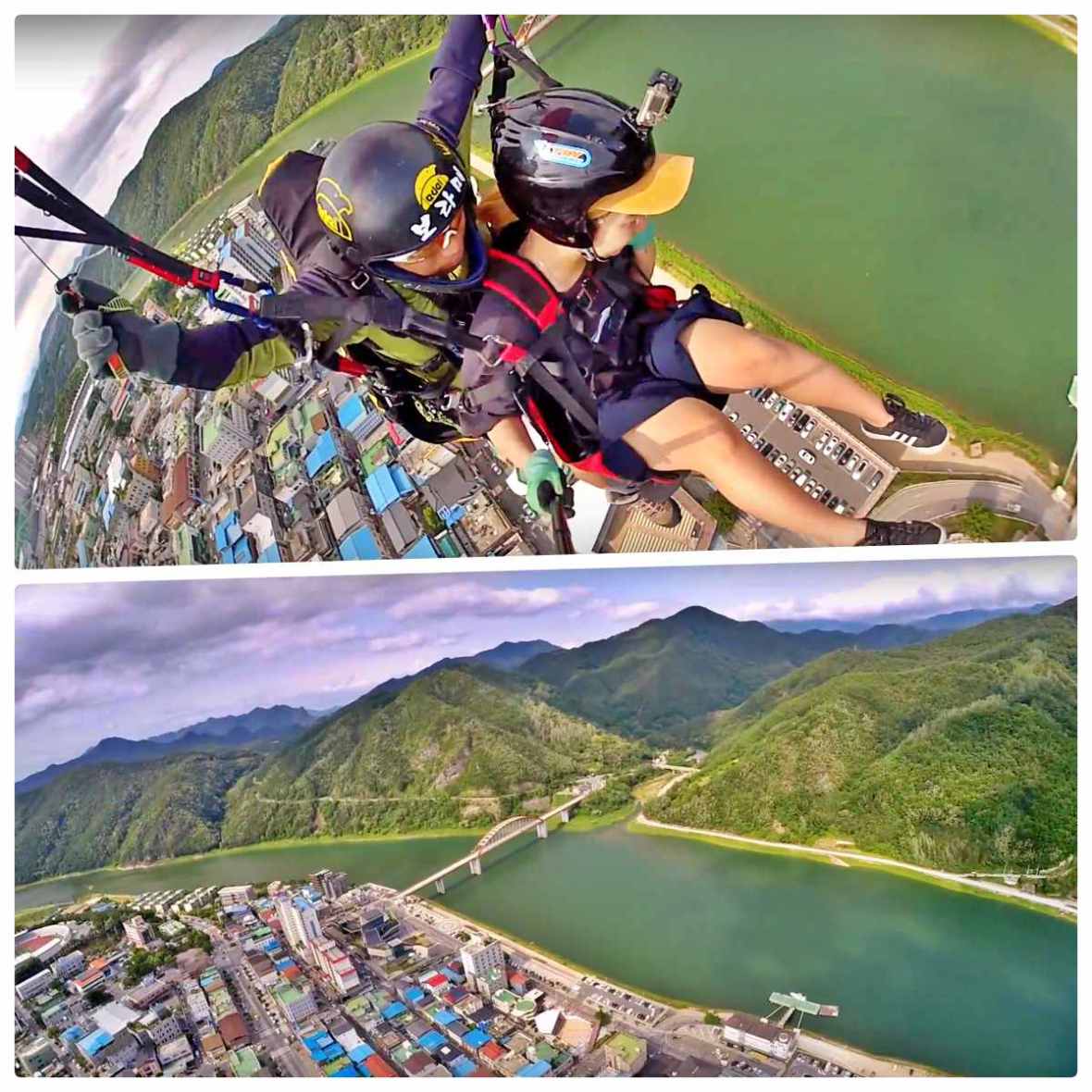 danyang paragliding south korea