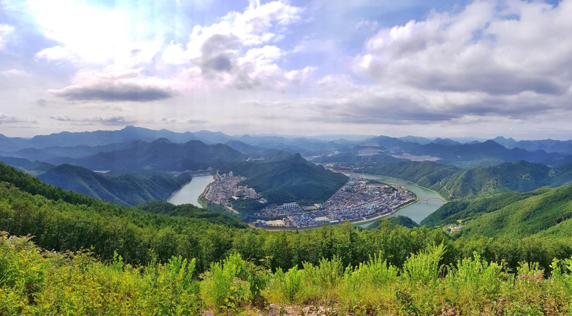 danyang paragliding south korea
