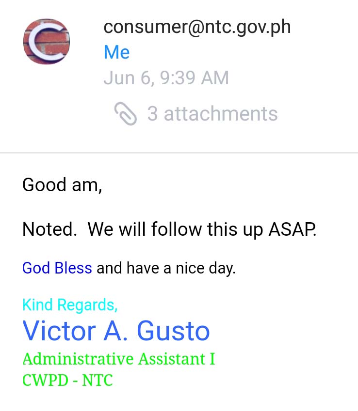 pldt complaint bad service