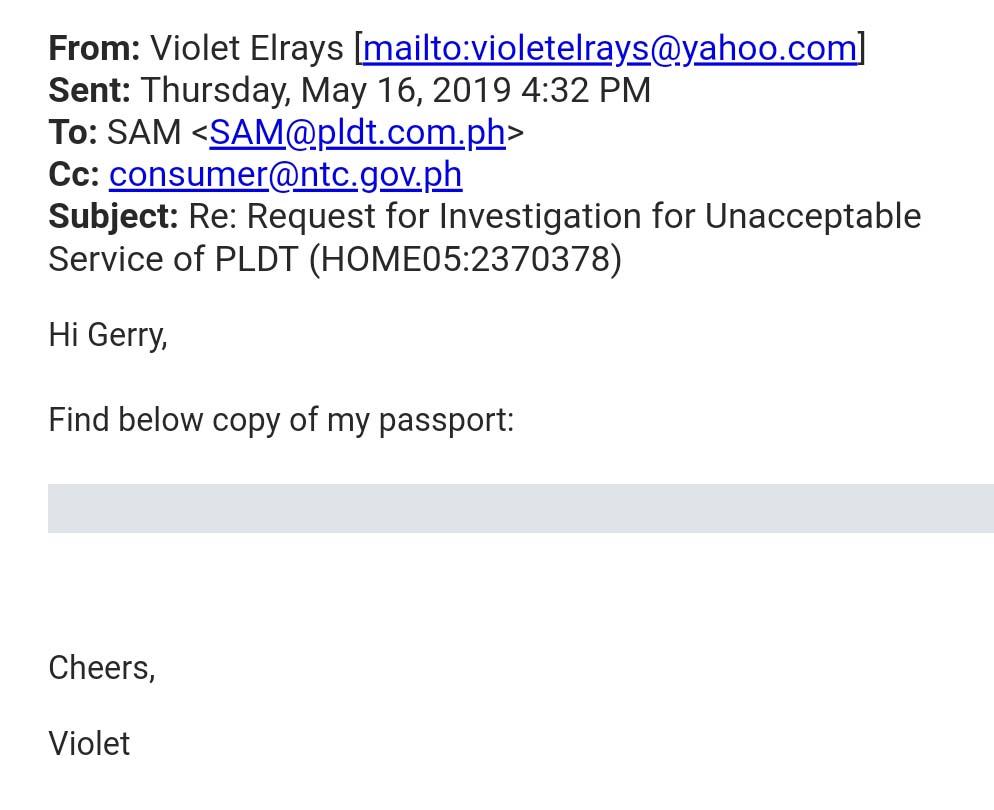 pldt complaint bad service