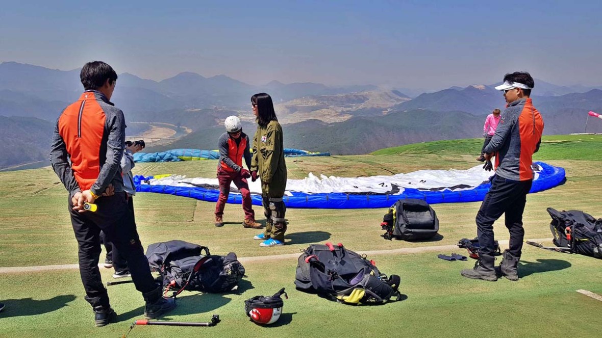 awesome paragliding danyang 단양청춘패러글라이딩