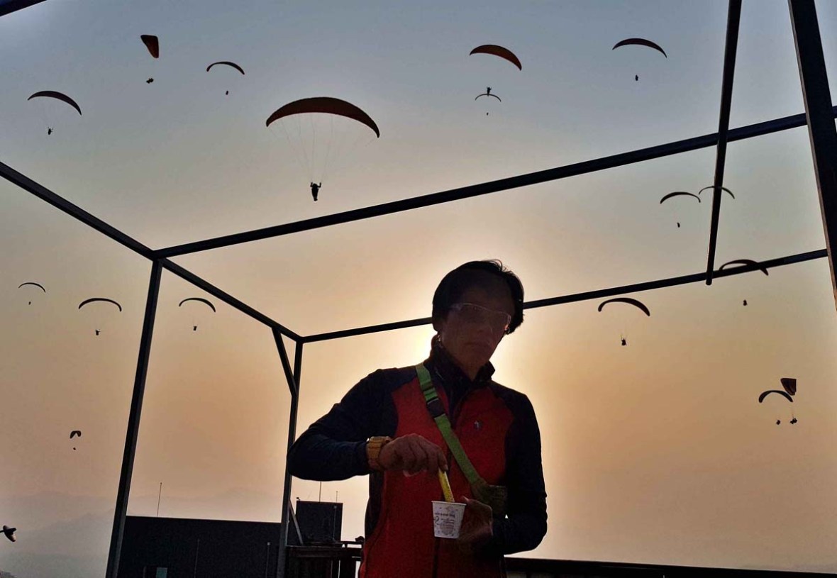 awesome paragliding danyang 단양청춘패러글라이딩