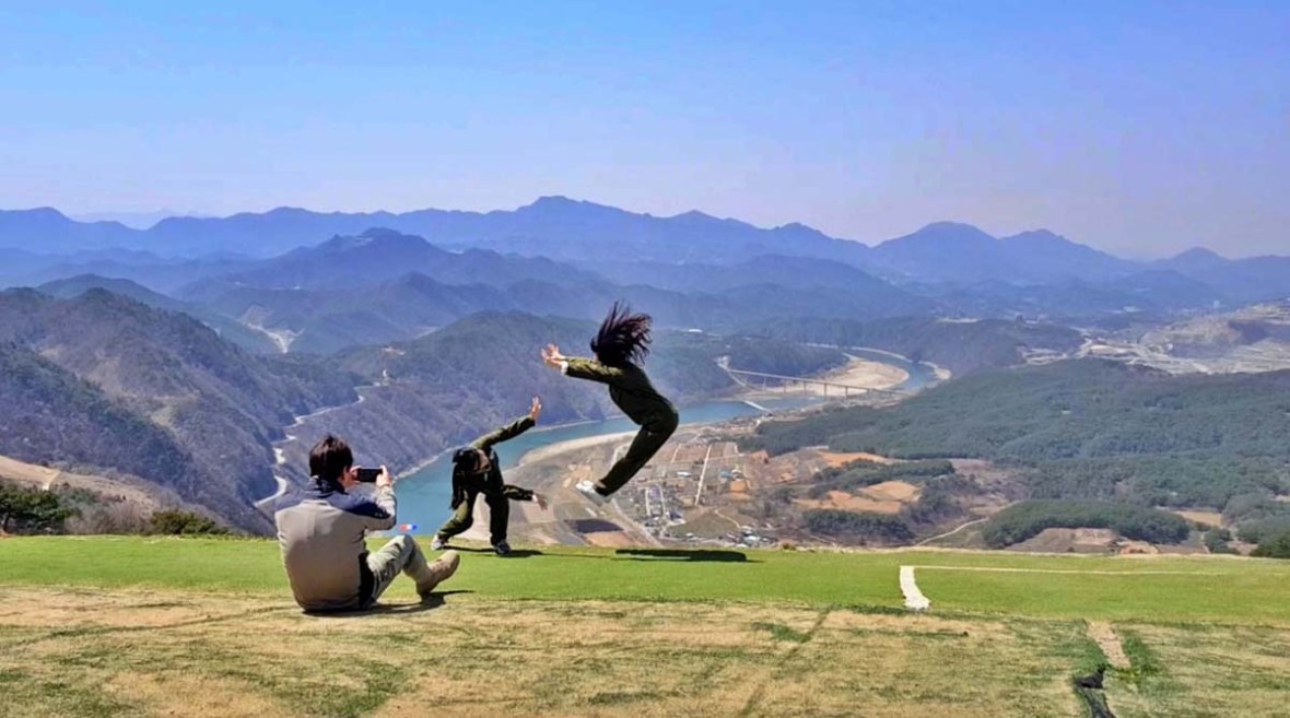 awesome paragliding danyang 단양청춘패러글라이딩