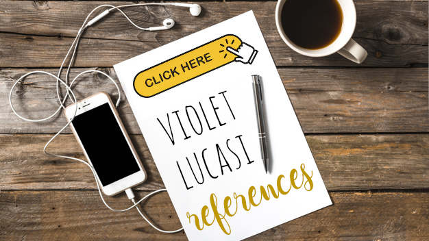violet lucasi references